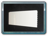 Detalhe do painel frontal com dentes